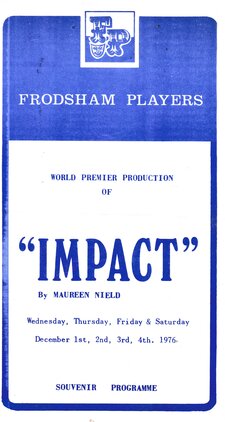 Programme Cover